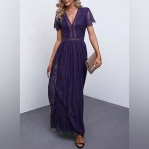 Fill Your Heart Lace Maxi Dress